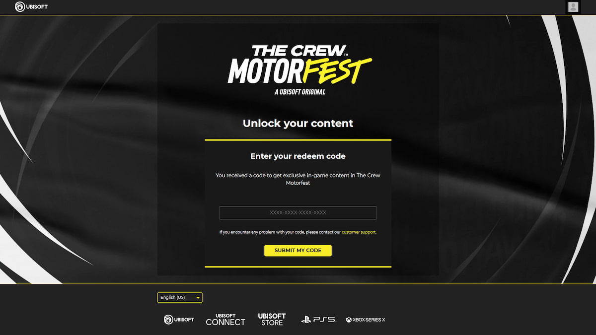 Code The Crew Motorfest Ps5