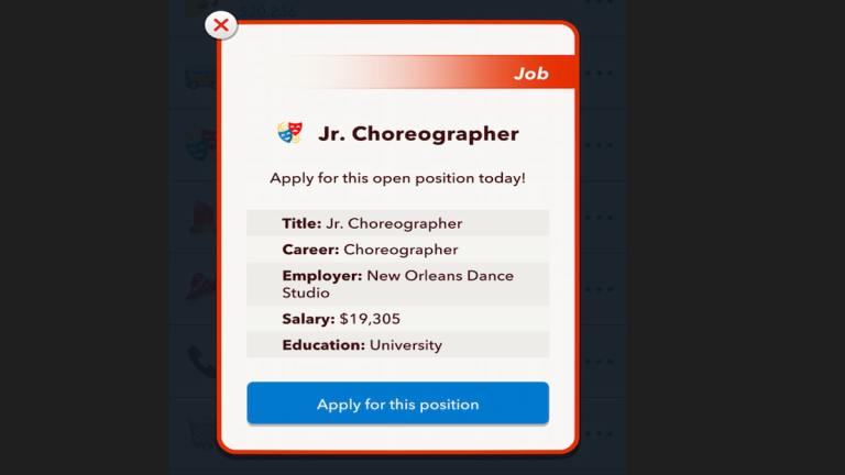 How to Become a Choreographer in BitLife - Pro Game Guides