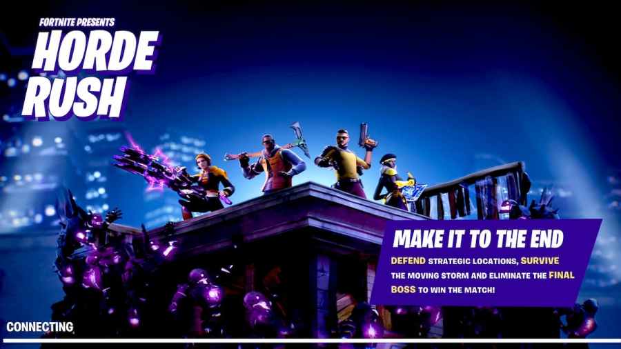 Horde Rush Fortnite Code 2025