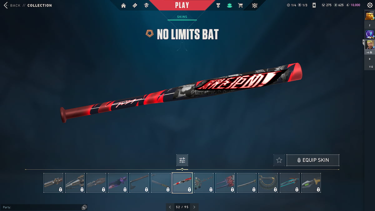 No-Limits-Bat-Valorant-Knife