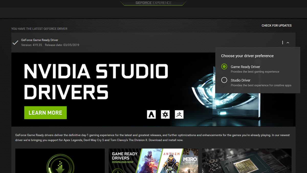 Nvidia-Driver-update