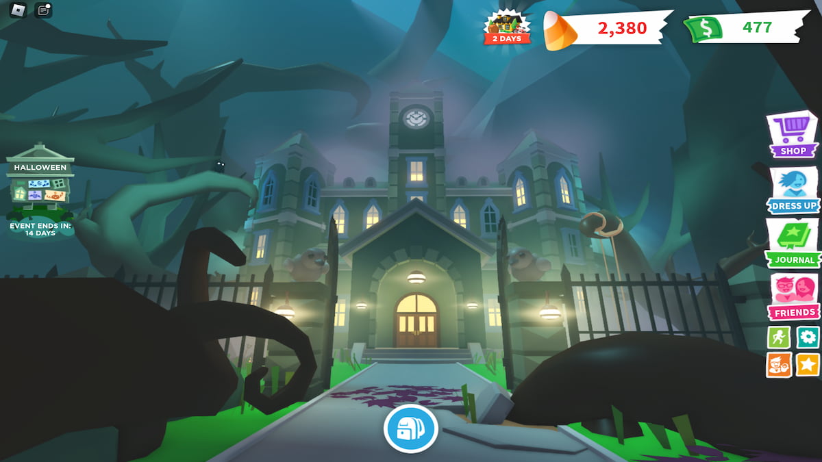 🎃 HALLOWEEN! 👻 Explore The HAUNTED ASYLUM! 🦇 MINIGAME! Adopt