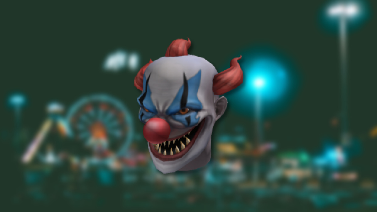 Prime subscribers can claim the Evil Clown Mask face accessory for  their #Roblox avatar now through November 5, 2023.