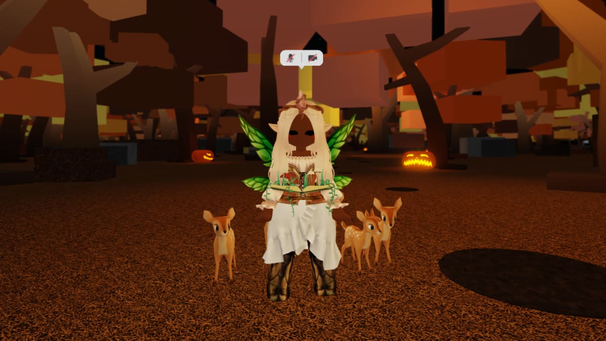 Halloween Ponytail Blonde & Orange - Roblox