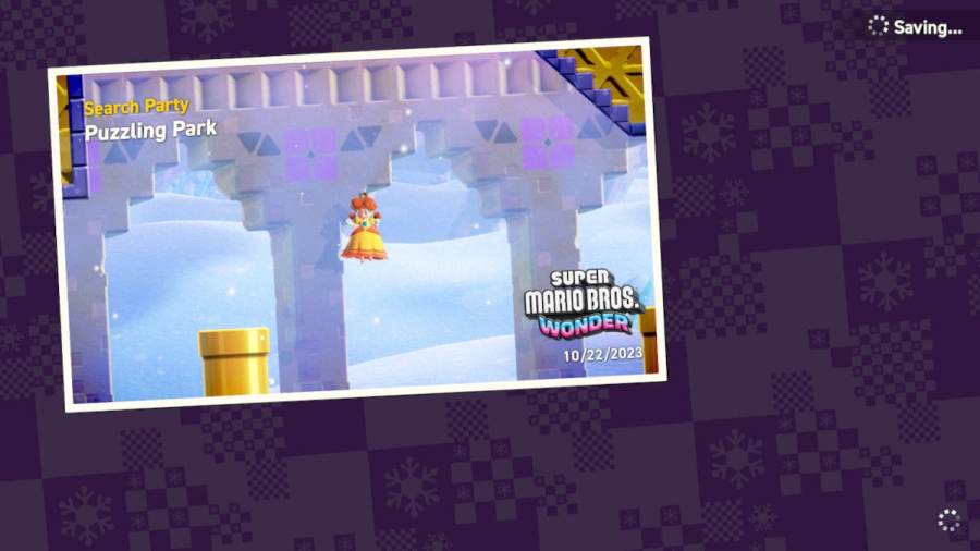 Where to find the 2nd Coin of Puzzling Park in Super Mario Bros Wonder