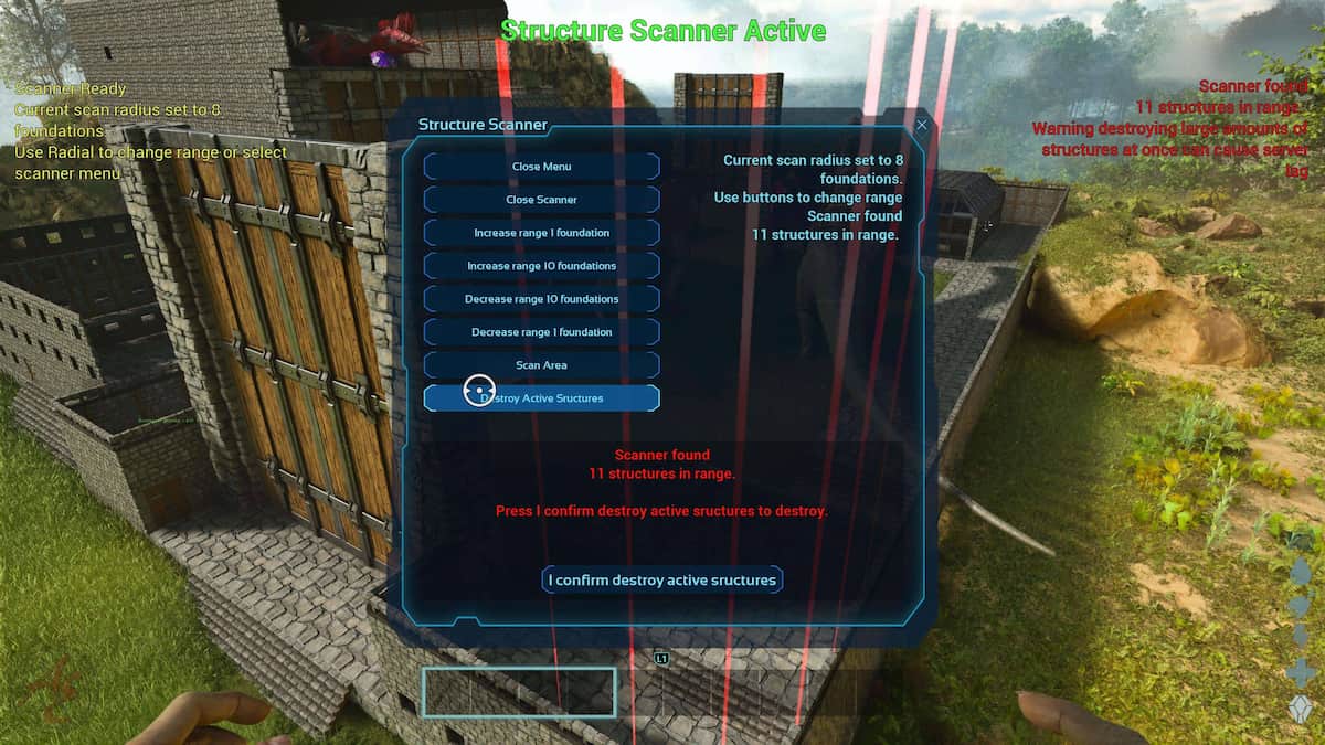 Admin Panel mod in ARK Survival Ascended Scorched Earth DLC