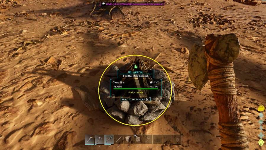 How to light a campfire in ARK Survival Ascended (ASA) Pro Game Guides