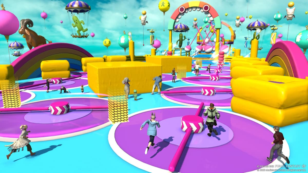 Final Fantasy Fall Guys Crossover Event How to play, rewards, and