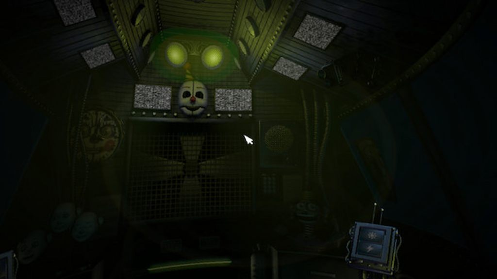A scene from Five Nights at Freddy's: Sister Location (2016).