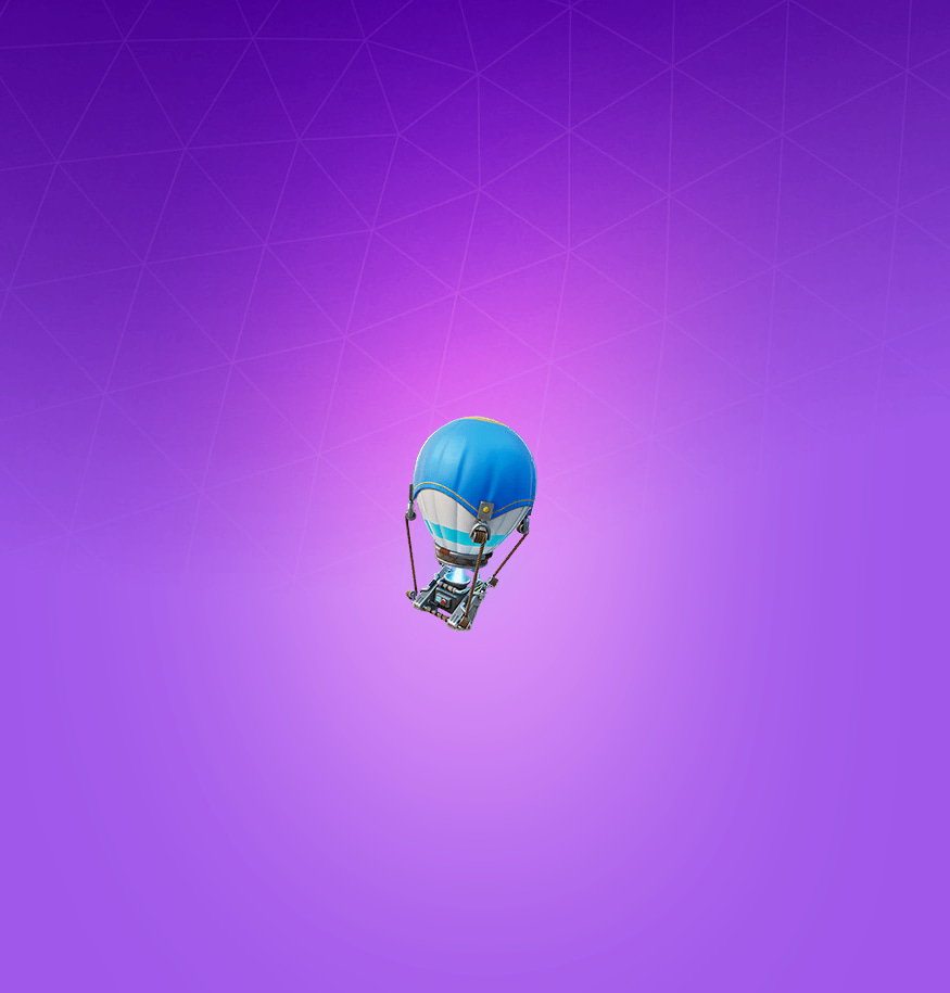 Bot Air Balloon Back Bling