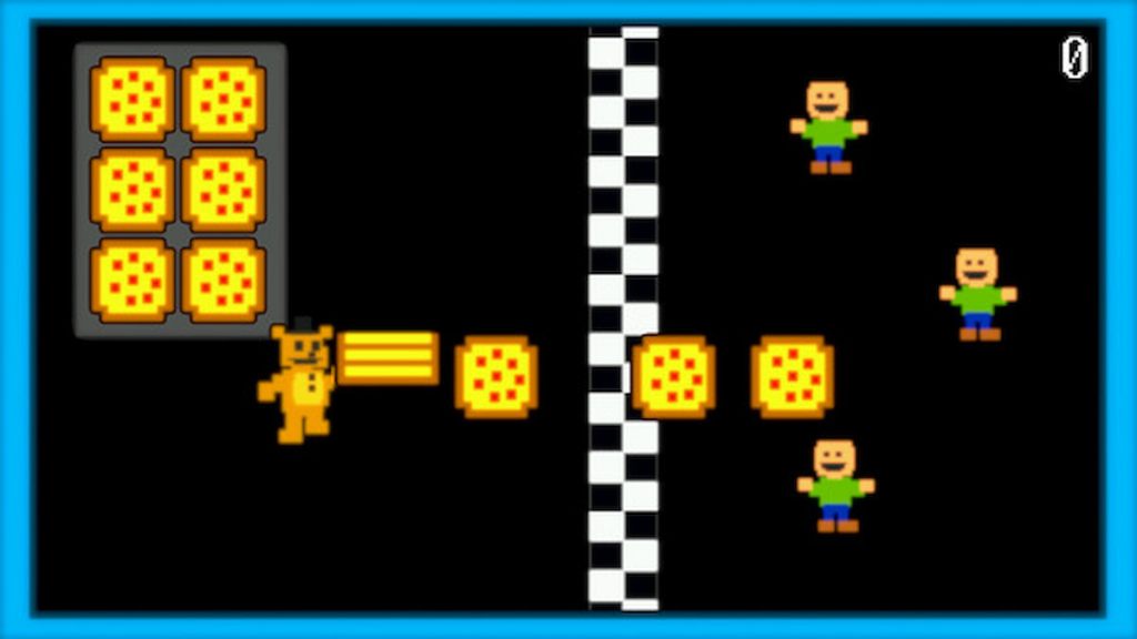 Freddy Fazbear's Pizzeria Simulator.