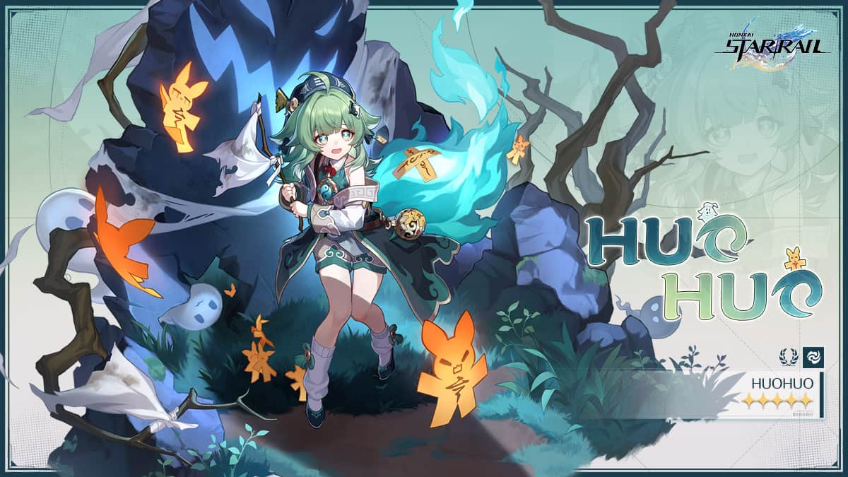 Honkai: Star Rail huohuo character drip marketing art