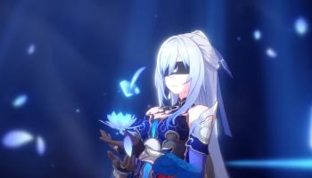 Jingliu using her power in Honkai Star Rail