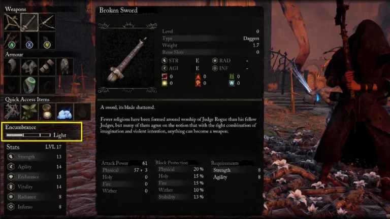 Lords of the Fallen Encumbrance and Weight, Explained - Pro Game Guides
