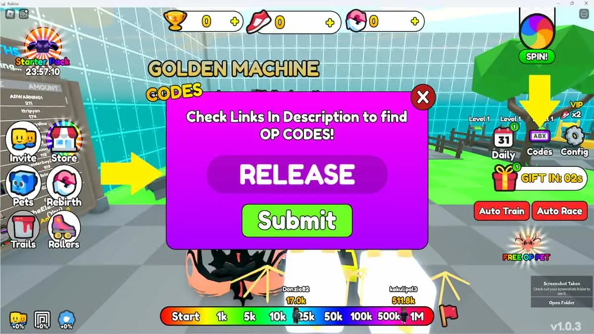 500+ Spin , Ability Reset, race reset *NEW CODES*