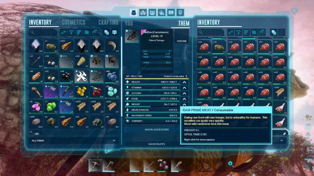 Fastest way to spoil meat in ARK Survival Ascended | Pro Game Guides