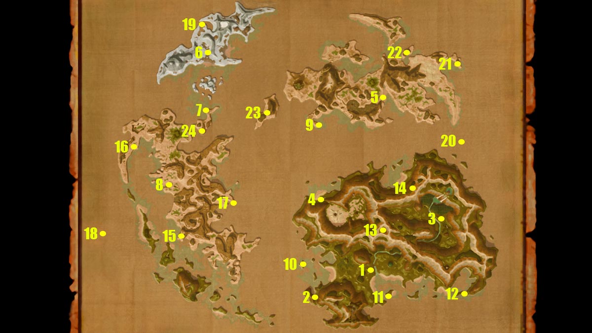 FF9 Chocograph Locations (Map) Pro Game Guides