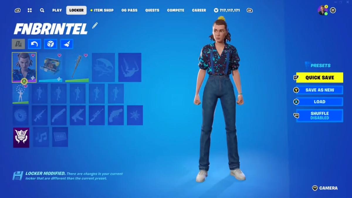 Скин Fortnite-Eleven-Stranger-Things