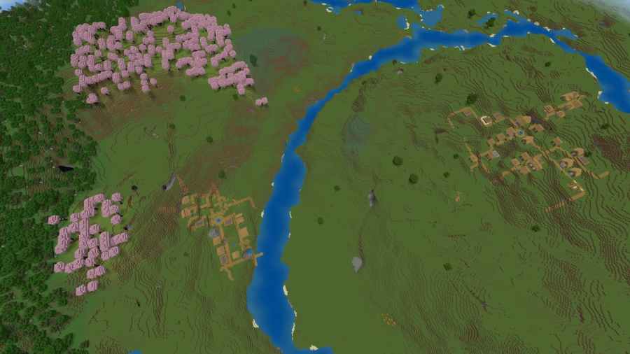 10 Best Minecraft Cherry Grove Seeds | Pro Game Guides