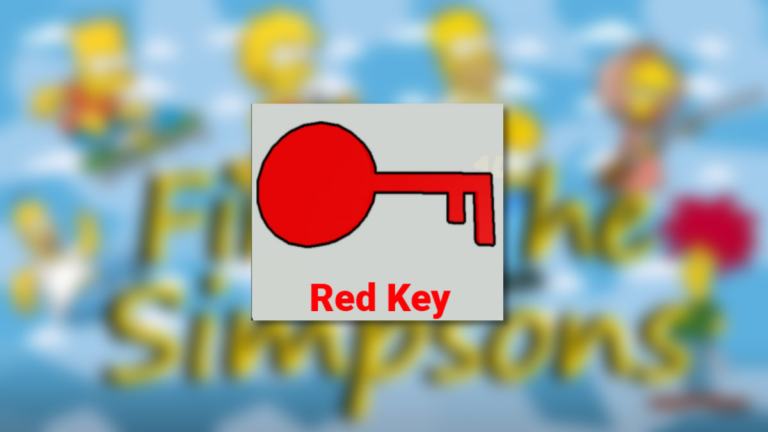 Where is the Red Key in Find the Simpsons? - Roblox - Pro Game Guides