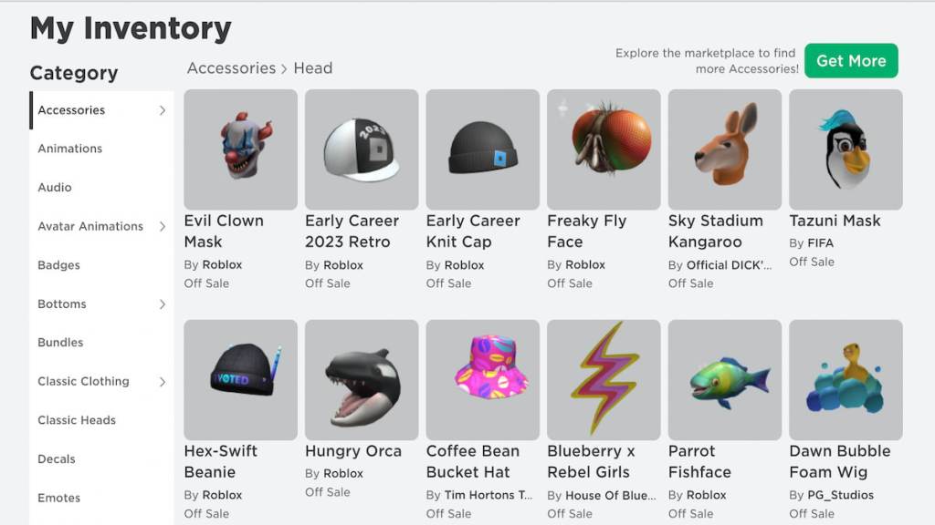 How to open your inventory in Roblox (PC) Pro Game Guides