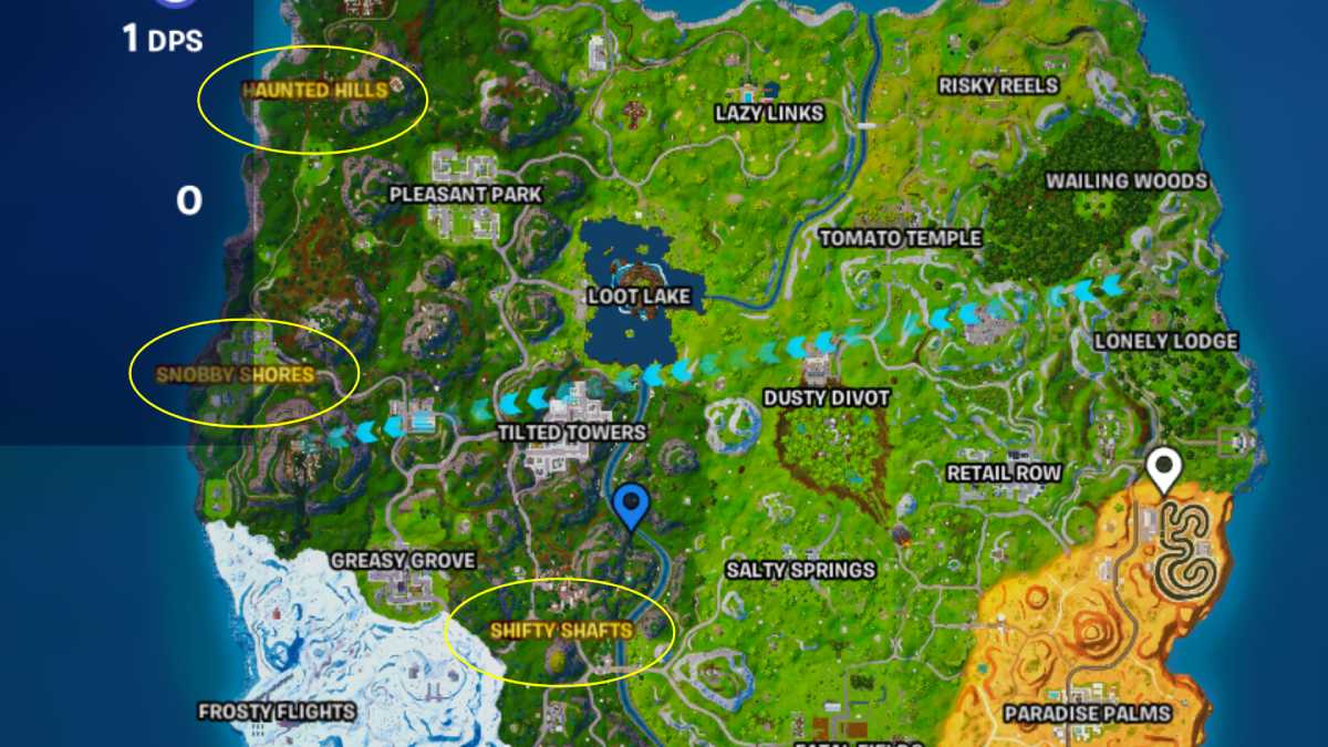 All Hotspots & Supply Drones Locations in Fortnite Pro Game Guides