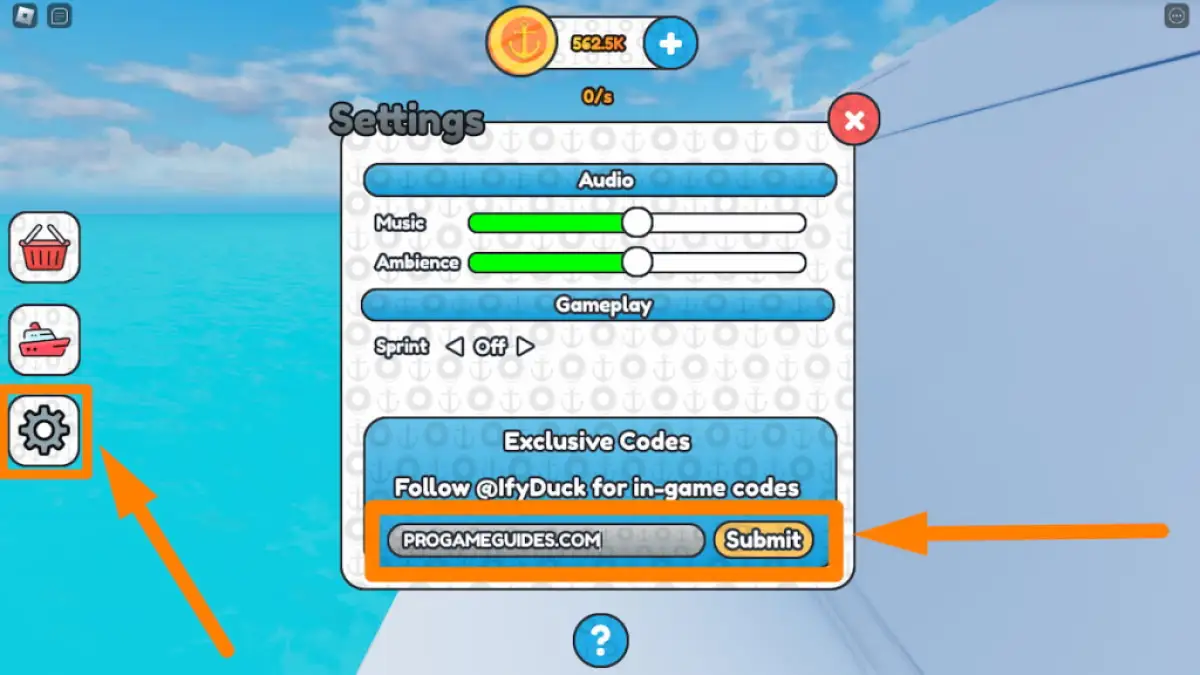 Roblox Yacht Tycoon codes 