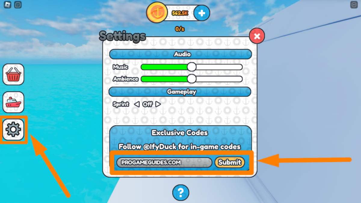 Roblox Yacht Tycoon codes 