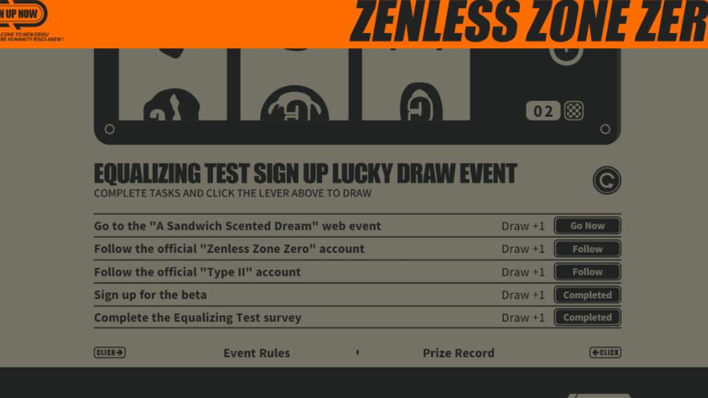 How to check Zenless Zone Zero beta selection status: ZZZ Equalizing Test  guide