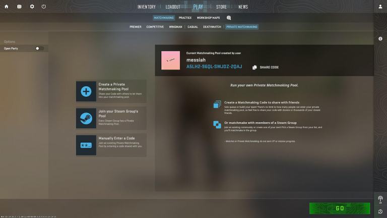 How to play CS2 private match with friends - Pro Game Guides