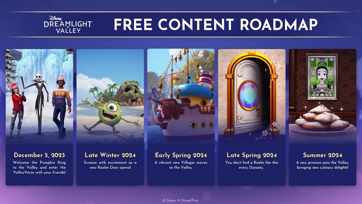 All Disney Dreamlight Valley 2024 Roadmap Details - Pro Game Guides