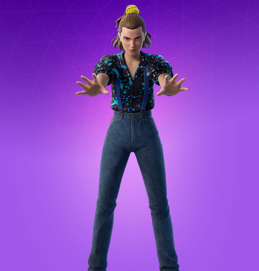 Eleven in Fortnite Stranger Things