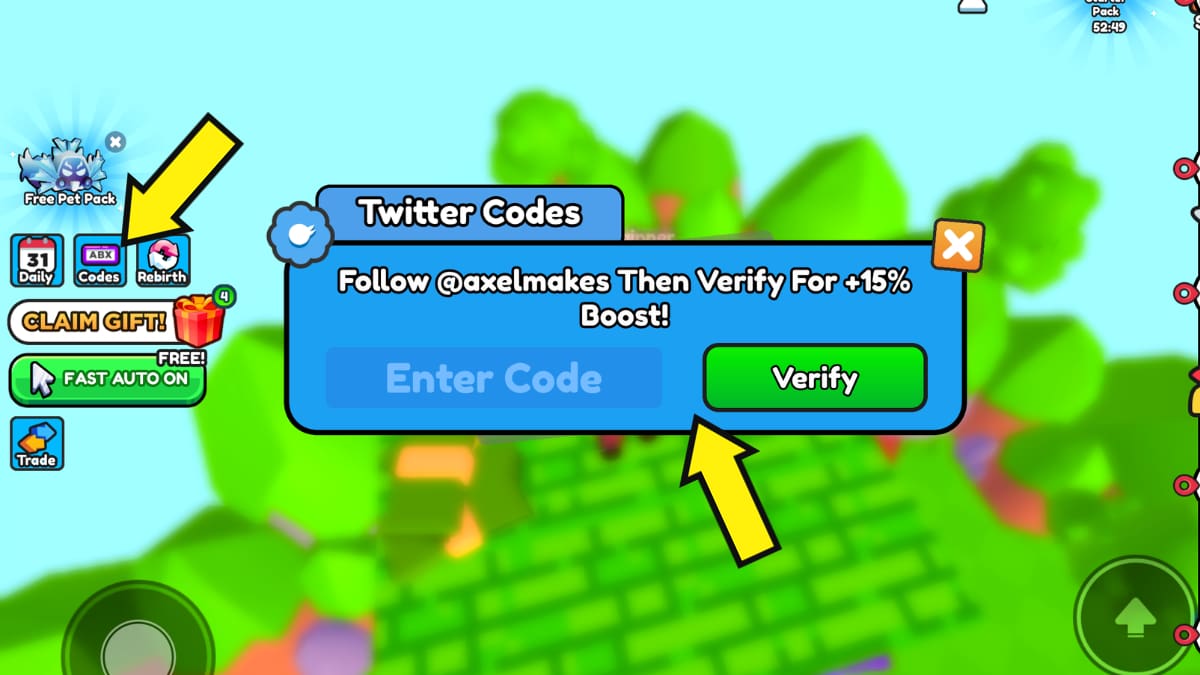 Get Richer Every Click codes - Roblox