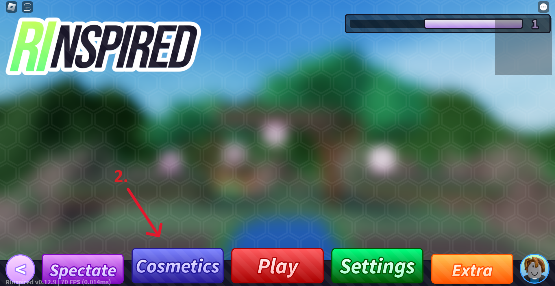 Roblox RInspired Codes Pro Game Guides Roblox Rinspired Cosmetics Menu 