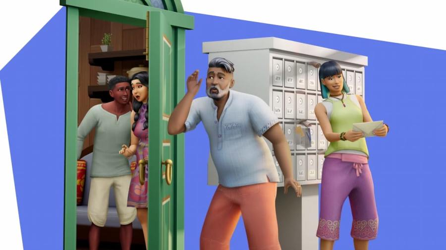 sims avatars sneaking in Sims 4
