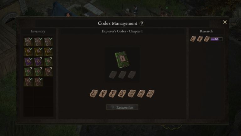 Wartales Codex Management guide | Pro Game Guides