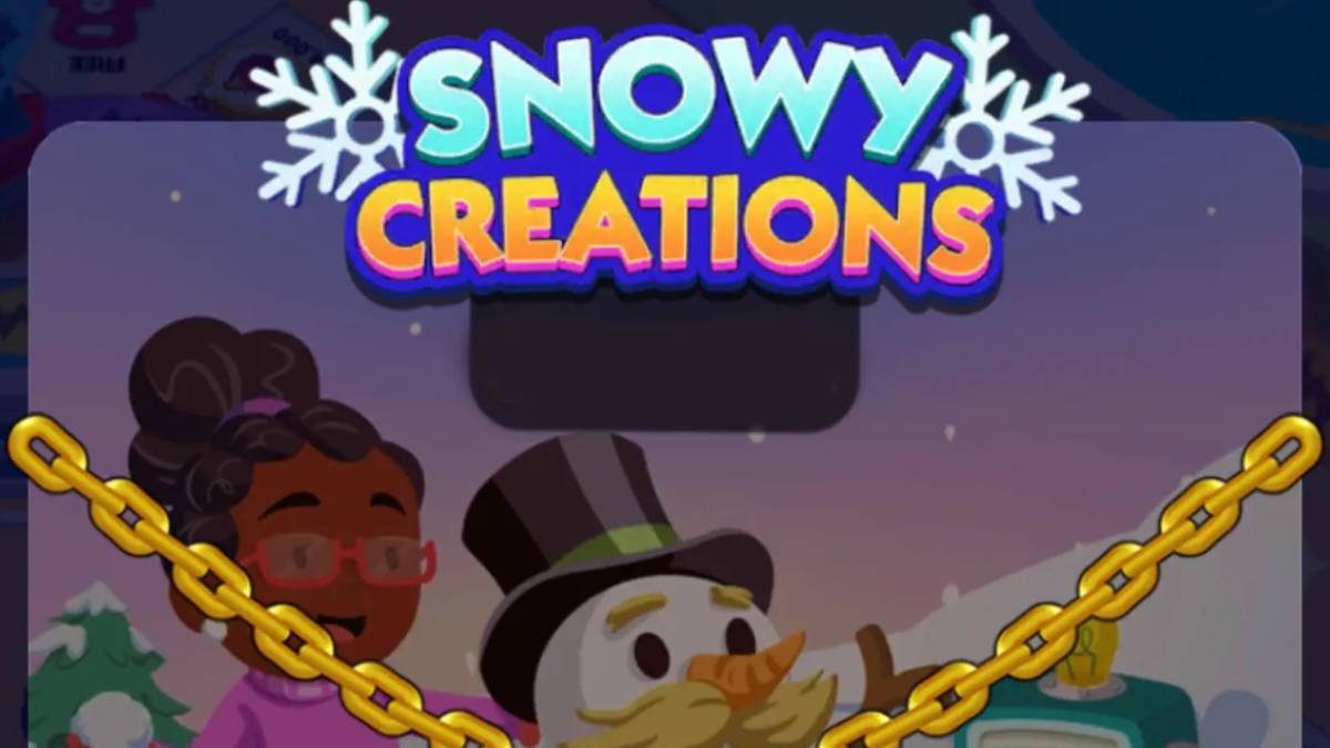All Monopoly GO Snowy Creations rewards and milestones