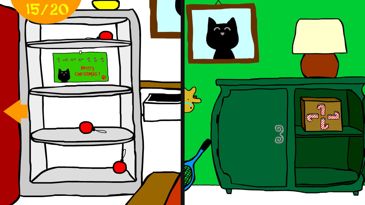 Christmas cat walkthrough