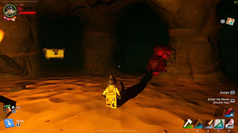 How to get Cut and Rough Ruby in LEGO Fortnite (Map location) Pro