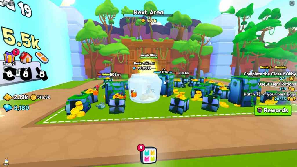 Simulator Coin Label How does the Coin Jar work in Pet Simulator 99? - Roblox | Pro Game Guides