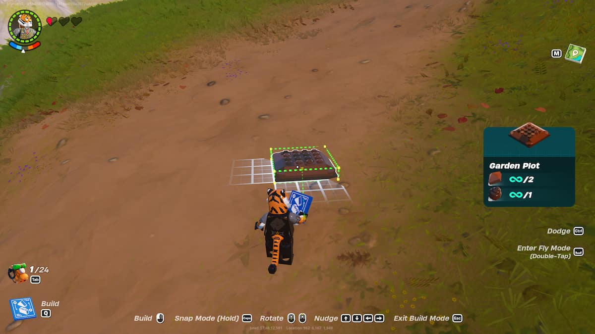 How to build a Seed Garden in LEGO Fortnite Pro Game Guides