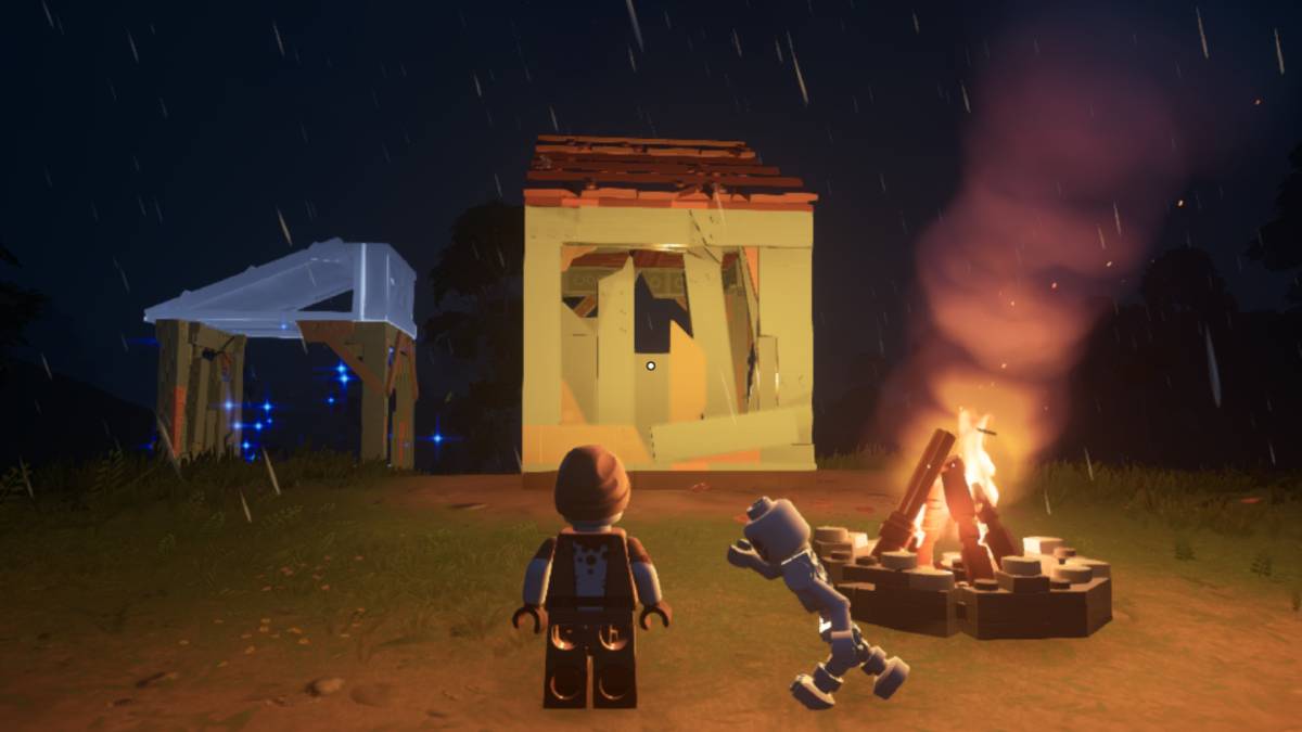 How to make a simple shack in Fortnite LEGO