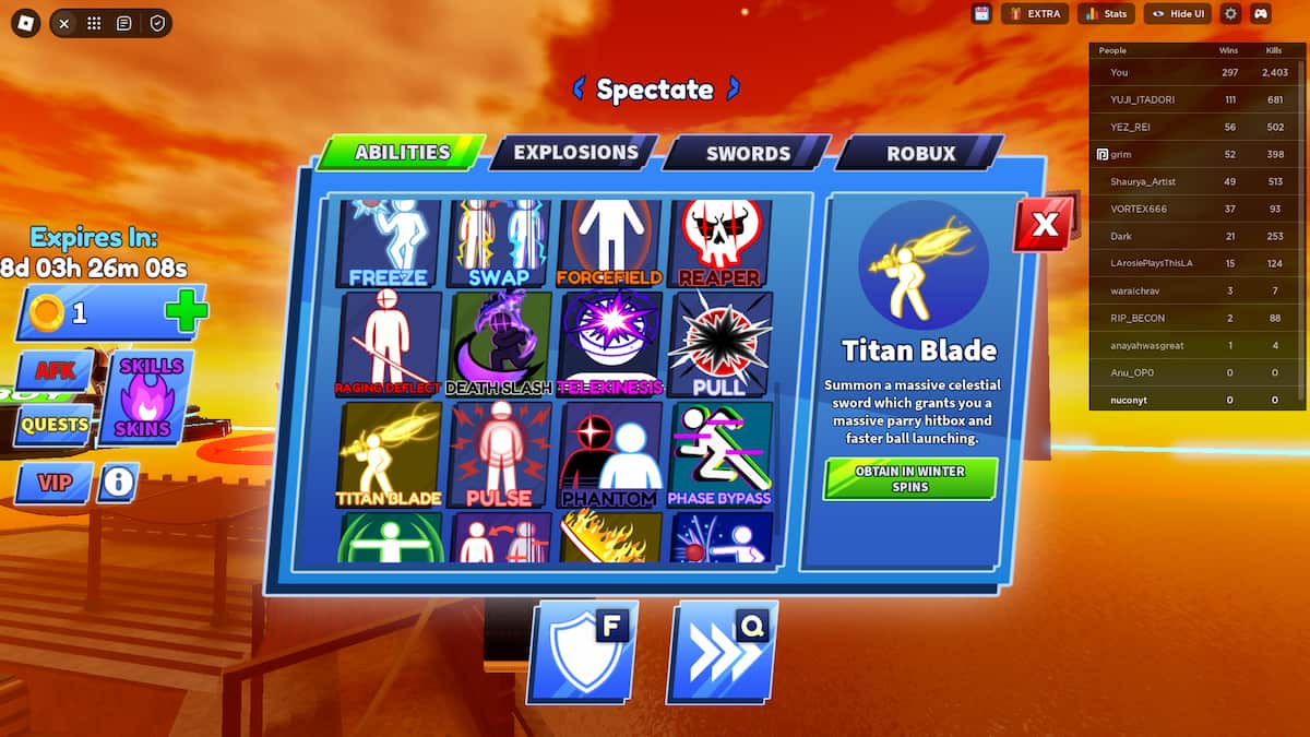 How-to-unlock-Titan-Blade-in-Blade-Ball