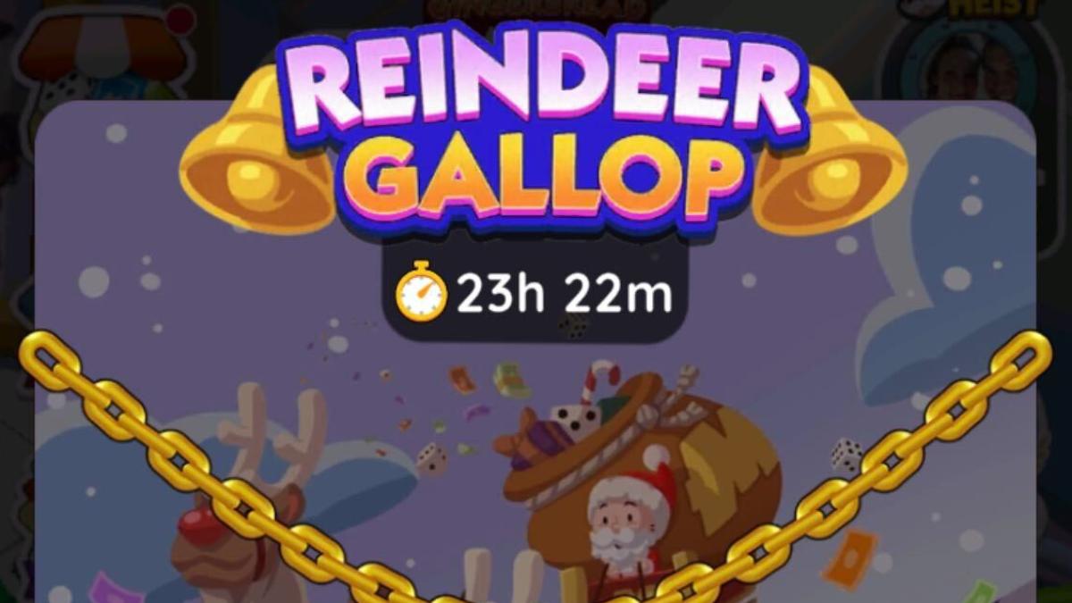 Monopoly GO Reindeer Gallop tournament full rewards list