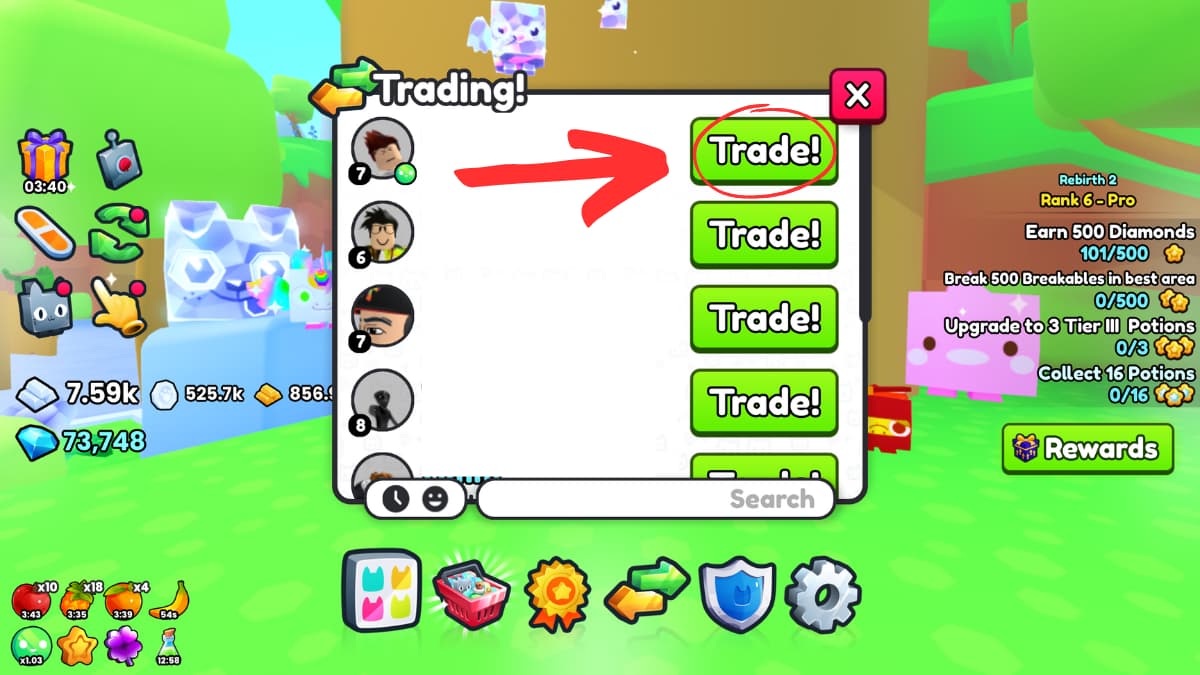 How to trade in Blox Fruits - Roblox - Pro Game Guides