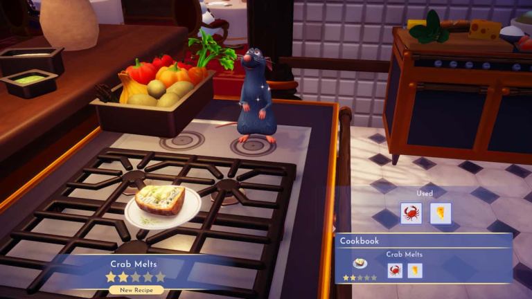 How to make Crab Melts in Disney Dreamlight Valley - Pro Game Guides