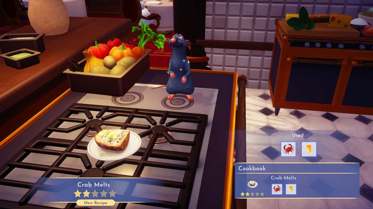 How to make Crab Melts in Disney Dreamlight Valley Pro Game Guides