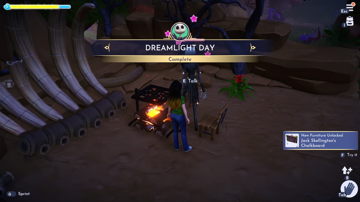 How to complete Dreamlight Day in Disney Dreamlight Valley (Jack Level