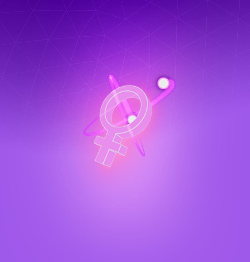 Atom Eve Emblem Back Bling