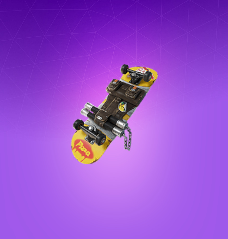 Mikey’s Board & Chucks Back Bling